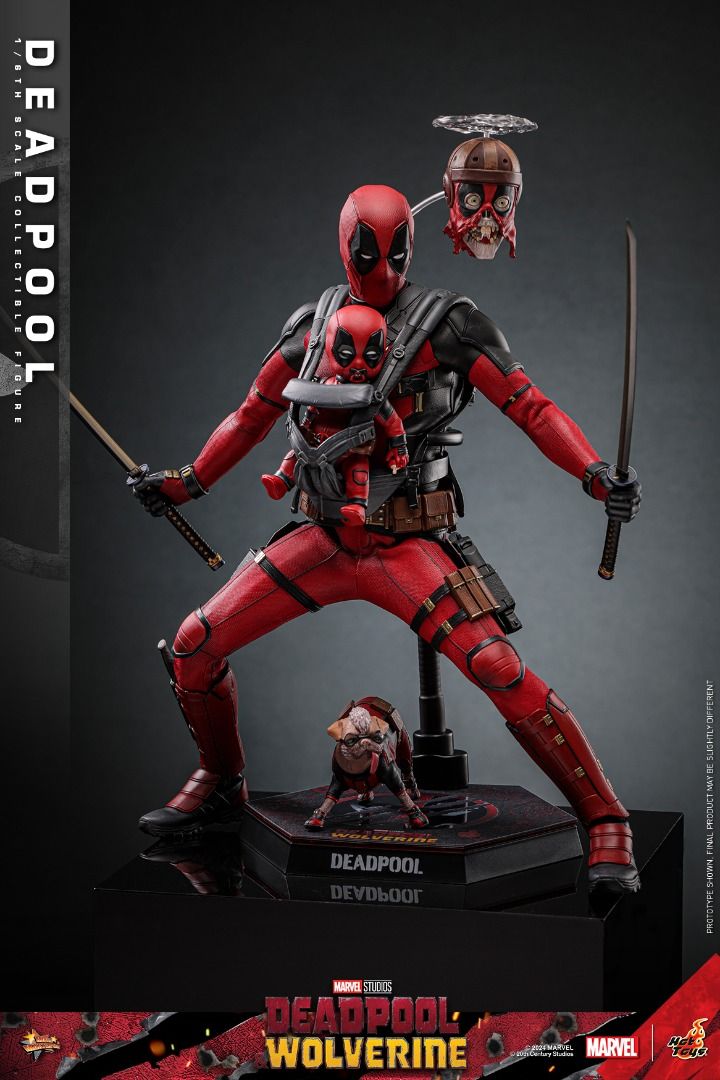 Hot Toys 1/6 MMS746 Deadpool & Wolverine Normal Ver Figure