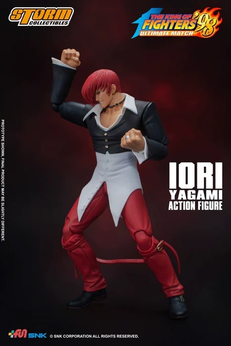 In stock! Storm Collectibles SKKF-03 IORI YAGAMI 1/12 Action Figure