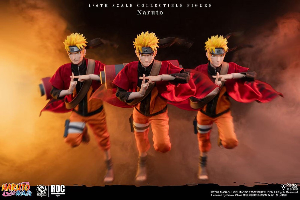 Pre order! Rocket Toys ROC-011 Naruto Sage Mode Sennin Ver. + Accessory Pack 1/6 action figure