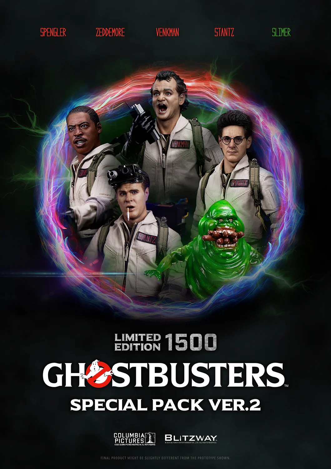 Pre Order! Blitzway Ghostbusters (Special Pack ver.2) + Special Gifts 1/6 figure