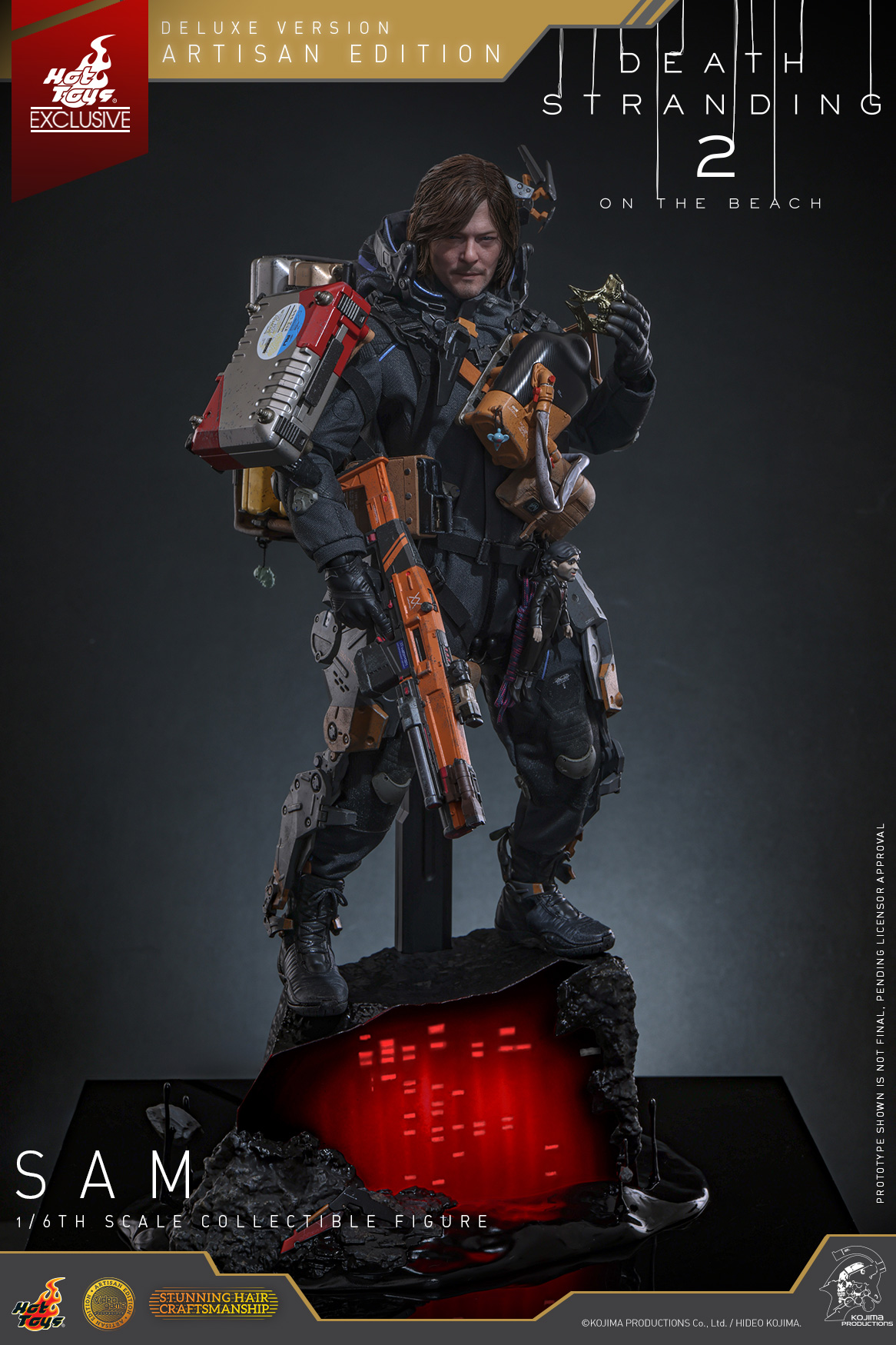 Pre Order! Hot Toys VGM77AE Death Stranding 2: On the Beach Sam Deluxe (Artisan Edition) 1/6 scale figure collectibles