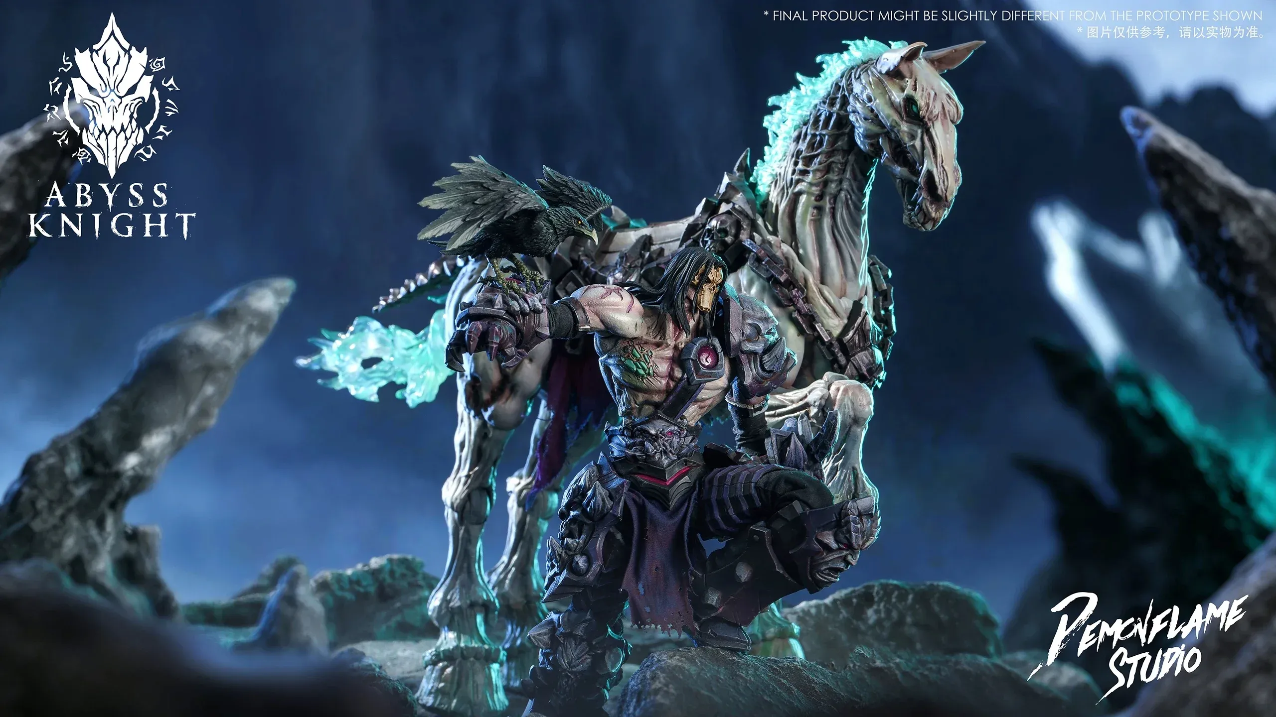 Pre order! Demon Flame Studio x CoserToys Despairing Blue Horse 1/12 Figure