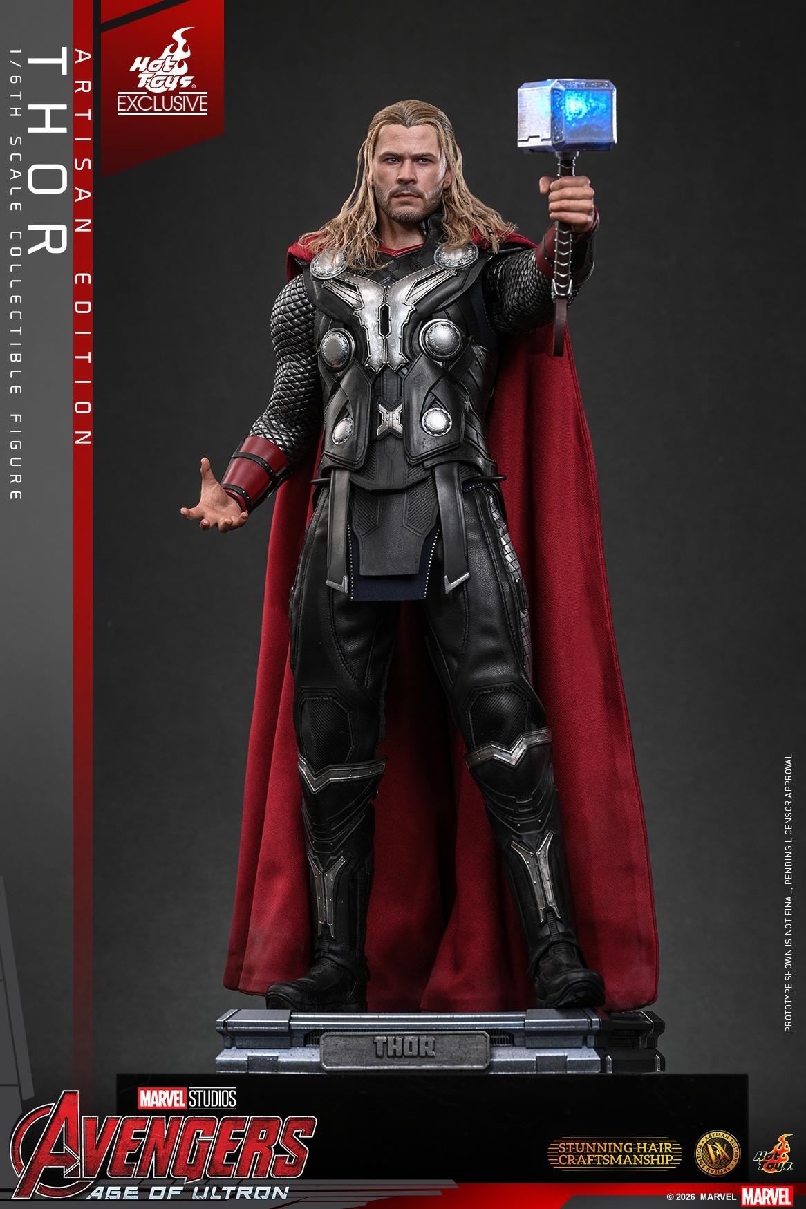 Pre order! Hot Toys MMS867AE Age of Ultron: Thor (Artisan Edition) 1/6 Scale Collectible Figure