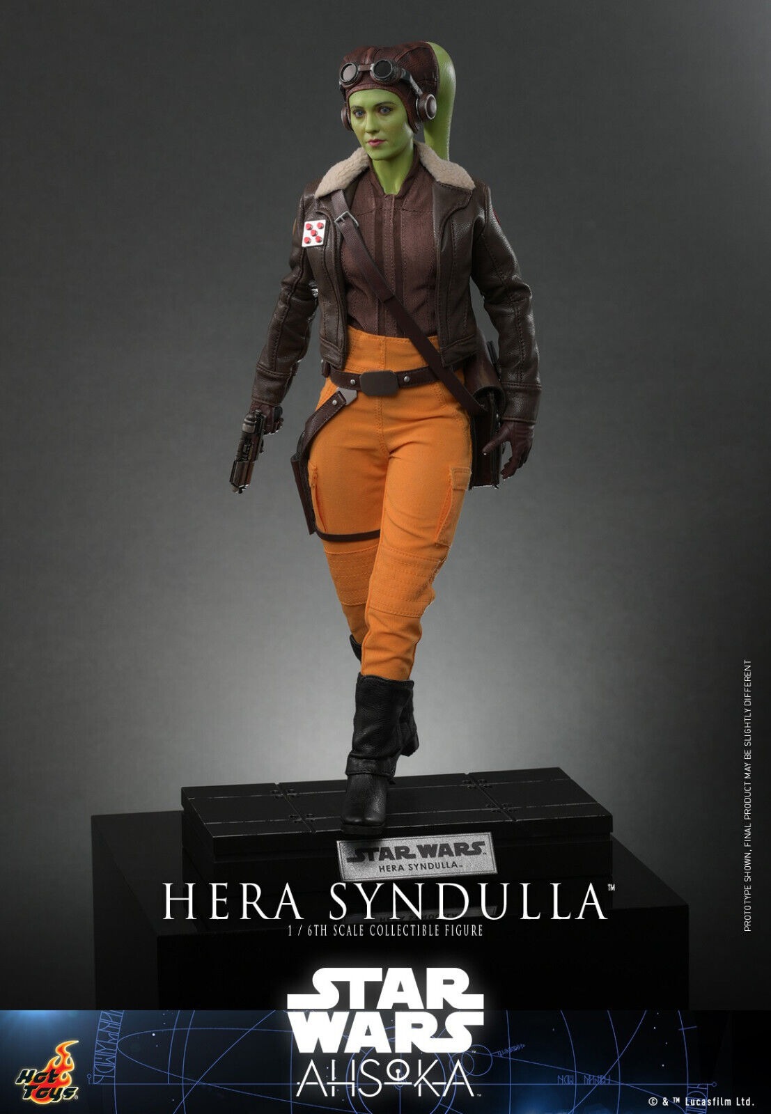 In Stock! Hot Toys TMS113 Star Wars AHSOKA HERA SYNDULLA 1/6 Collectible Figure