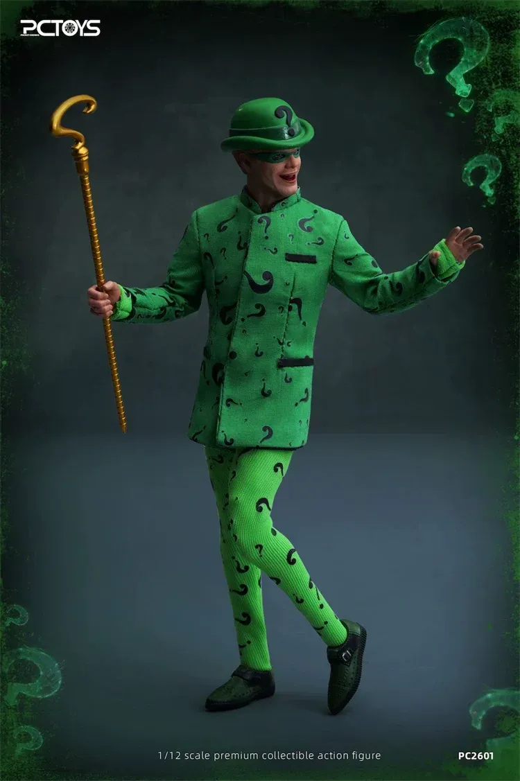 Pre order! PCTOYS PC2601 Batman Forever Riddler Carrey 1/12 Action Figure