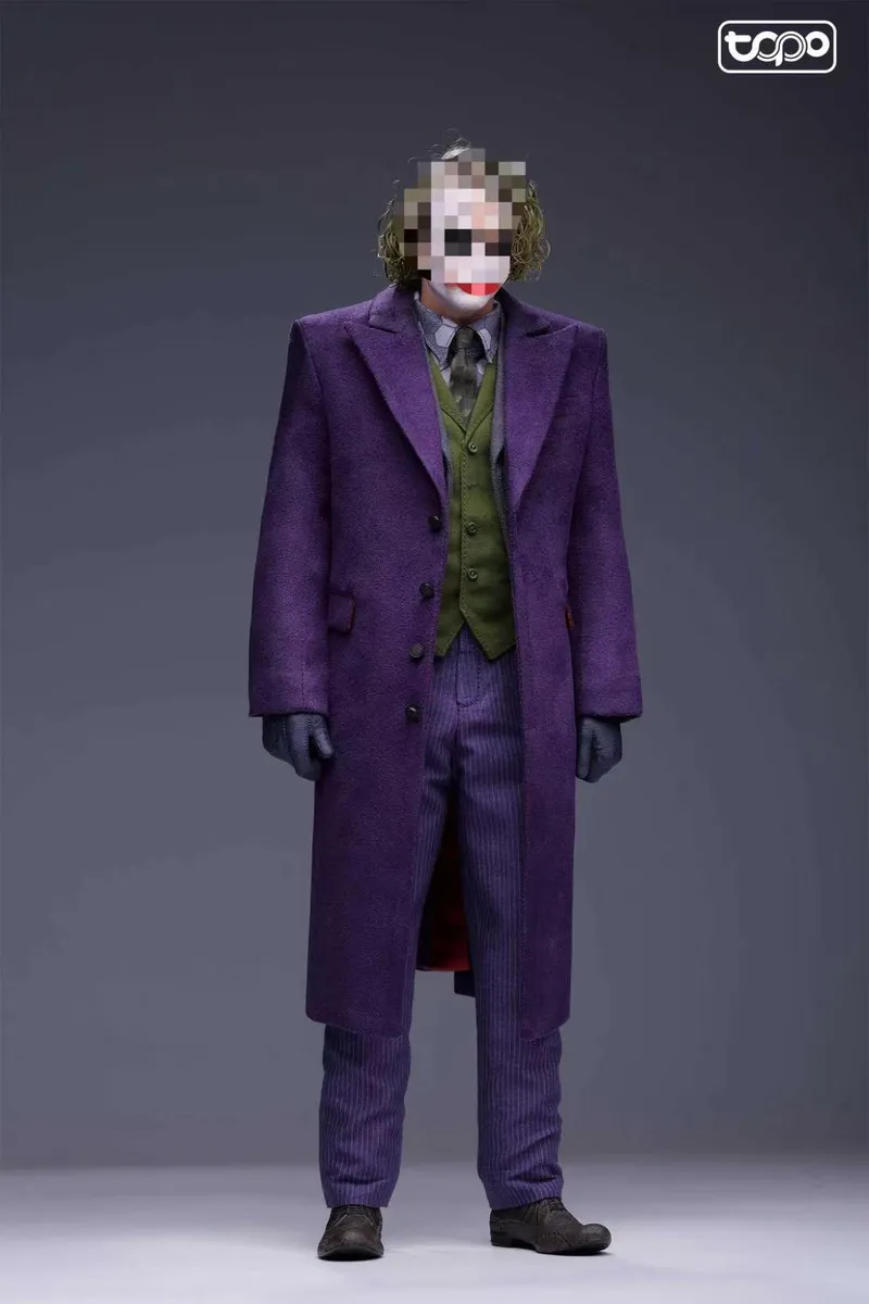 Pre order! TOPO TP037B Joker Purple Coat Suit with Lightly Processed Body 1/6 Scale 