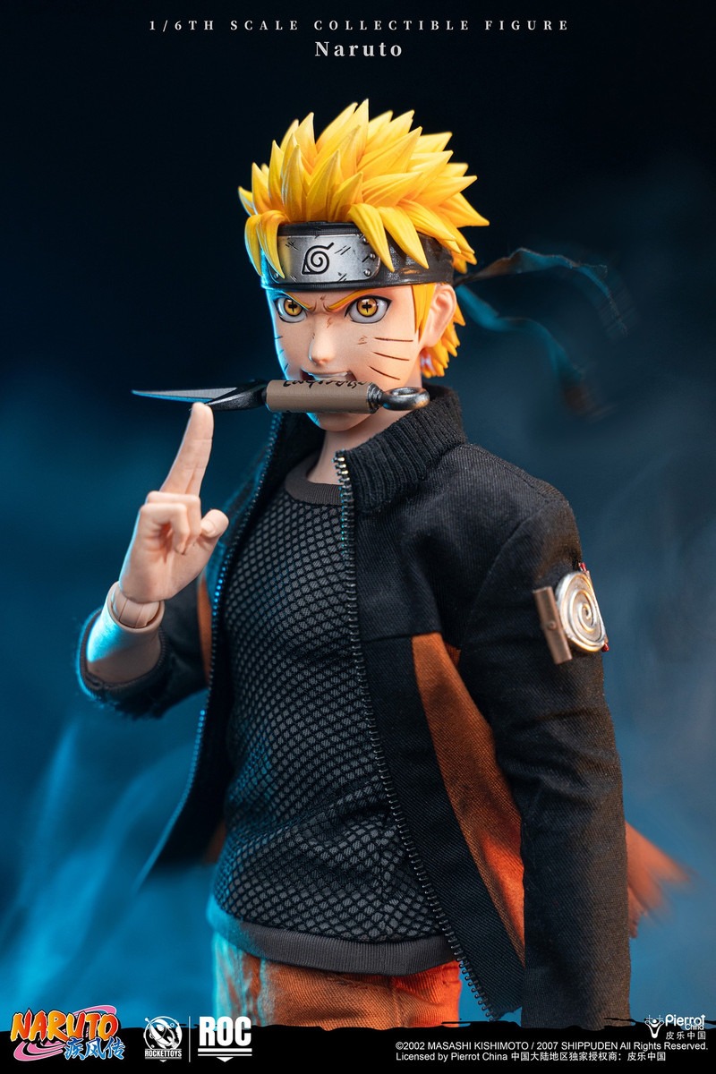 Pre order! Rocket Toys ROC-012 Naruto Uzumaki Battle Damaged Version 1/6 action figure