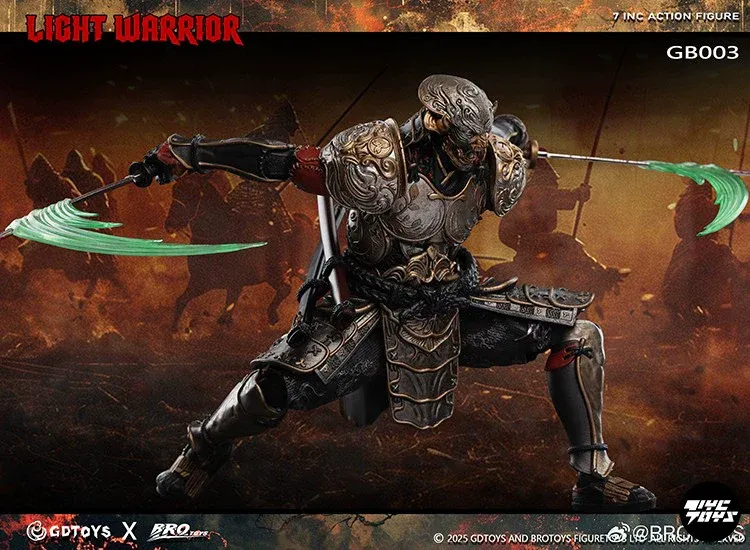 Pre-order! BROTOYS GB003 Light Warrior 1/12 action figure Deluxe version