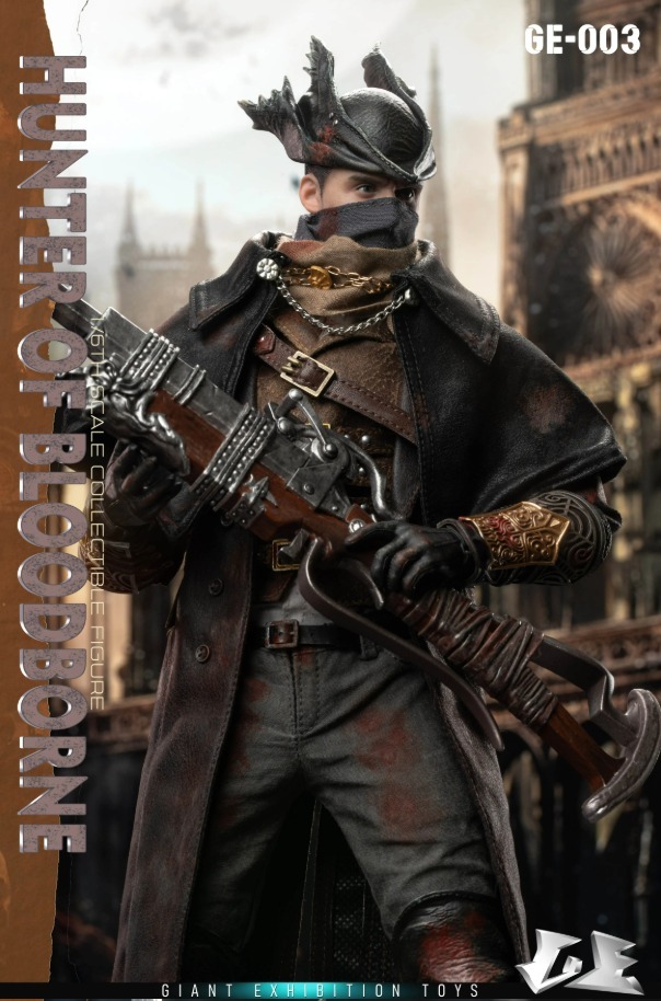Pre order! Giant exhibition toys GE-003 Bloodborne Hunter 1/6 Scale Figure