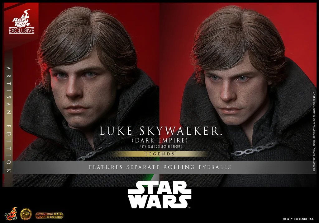 In Stock! Hot Toys CMS020AE Star Wars Dark Empire Luke Skywalker Artisan Edition 1/6 Figure with Exclusive Coin
