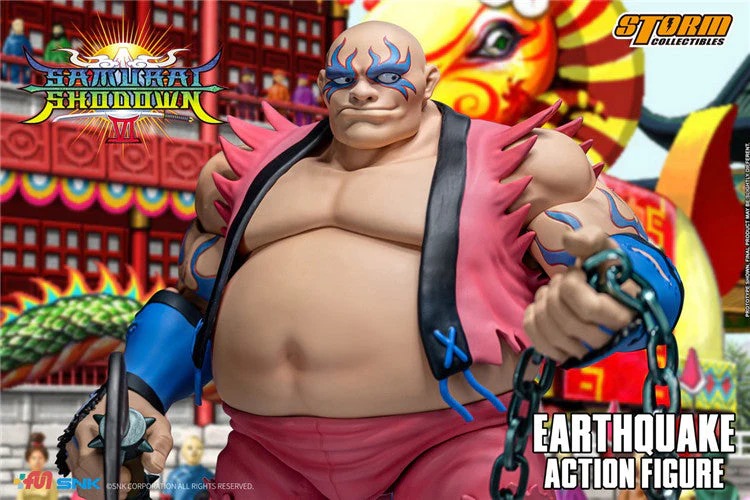 In stock! Storm Toys SNSS05 Samurai Shodown VI EARTHQUAKE 1/12 action figure