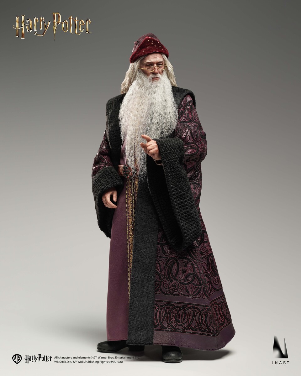 Pre order! INART Albus Dumbledore Harry Potter Chamber of Secrets 1/6 Figure Premium Version