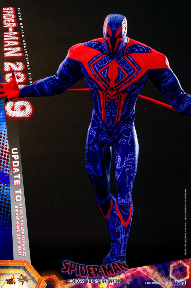 Hot Toys MMS711 Spider Man 2099 Spider-Man: Across the Spider-Verse 1/6 figure