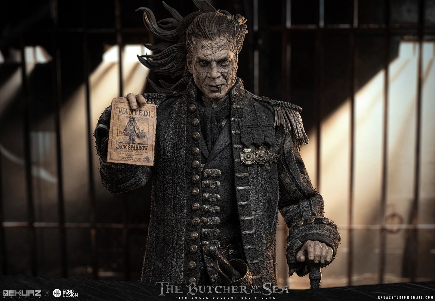 Pre order! EKUAZ STUDIO EKS013 The Butcher of the Sea Captain Armando Salazar 1/6 Scale figure