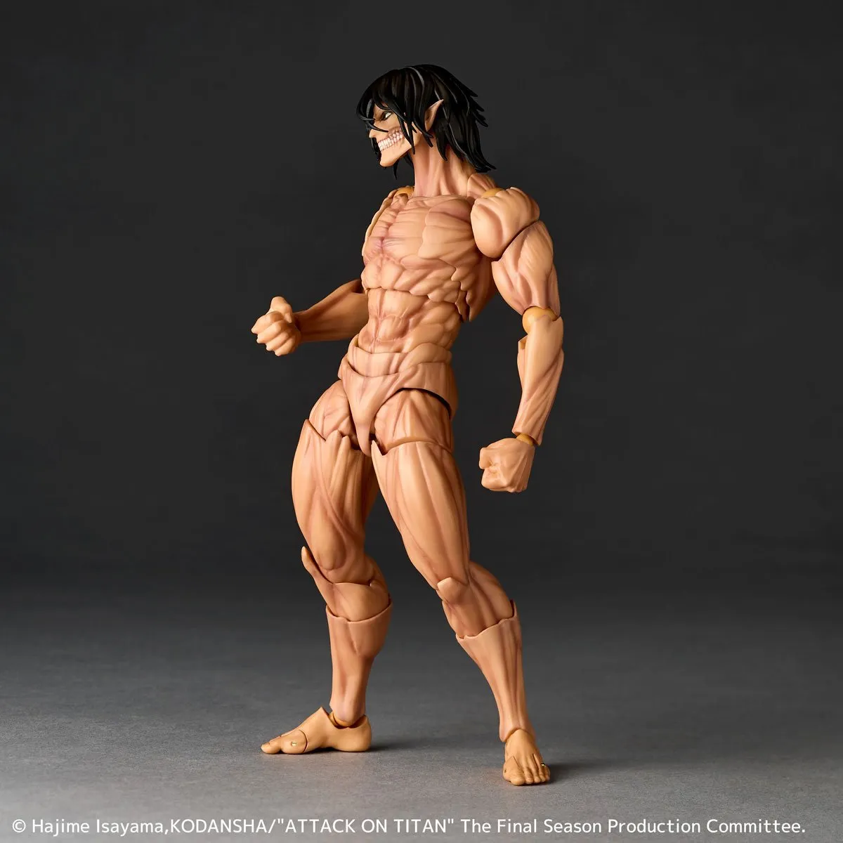 In stock! Attack on Titan Eren Yeager Titan Revoltech Amazing Yamaguchi Action Figure