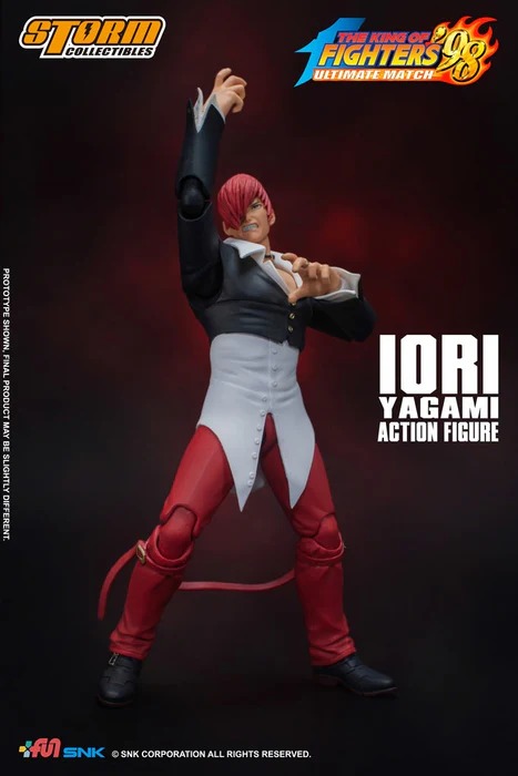 In stock! Storm Collectibles SKKF-03 IORI YAGAMI 1/12 Action Figure