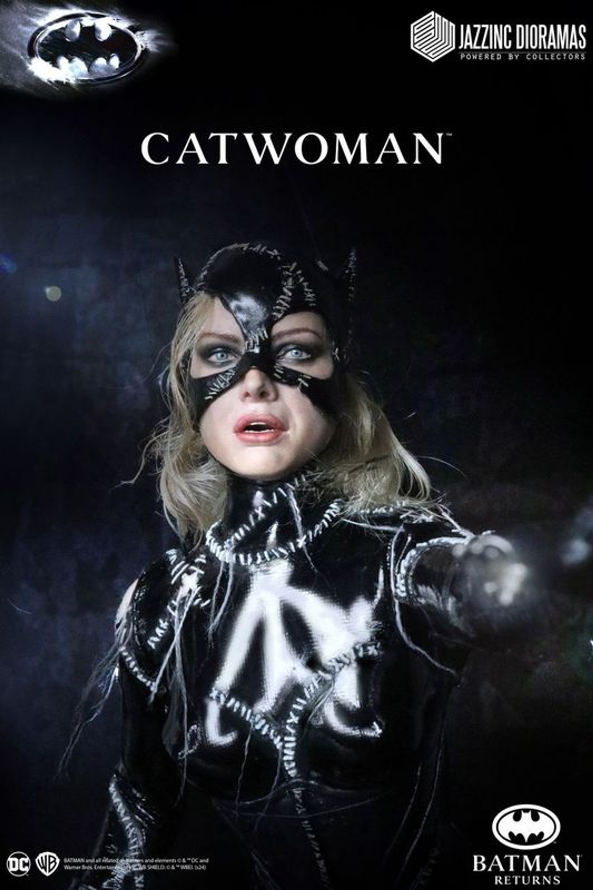Pre-Order! Jazzinc 1/6 Batman Returns - Catwoman Figure ((Deluxe Battle Damage)