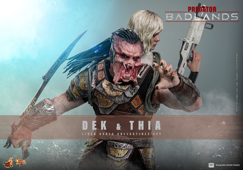 Pre order! Hot Toys MMS850 Dek & Thia 1/6 Scale Collectible Set Predator Badlands