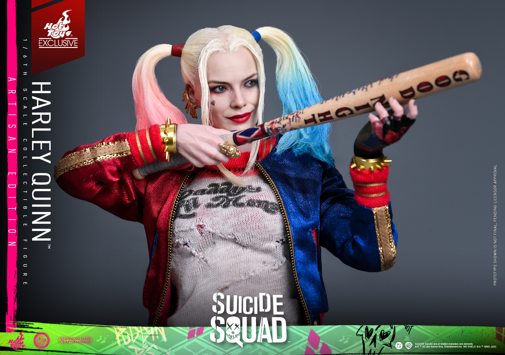 Pre order! Hot Toys MMS842AE Harley Quinn Suicide Squad (Artisan edition)(500 Limited) Collectibles 1/6 Scale Action Figure