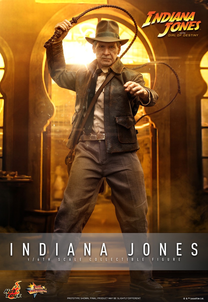 In Stock! Hot Toys MMS716 Indiana Jones and the Dial of Destiny 1/6th scale Indiana Jones Collectible Figure
