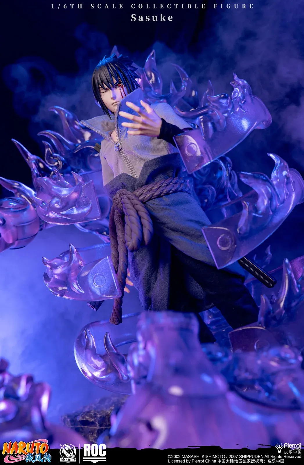 Pre order! Rocket Toys ROC018 Sasuke Uchiha Deluxe Version 1/6 Collectible Action Figure