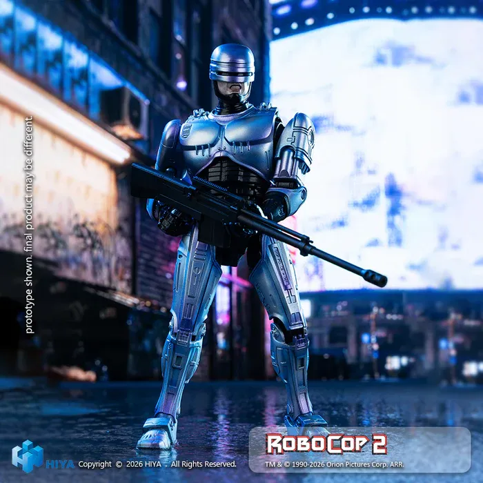 Pre-order! HiyaToys ESR0302 RoboCop 2 RoboCop 1/12 Action Figure