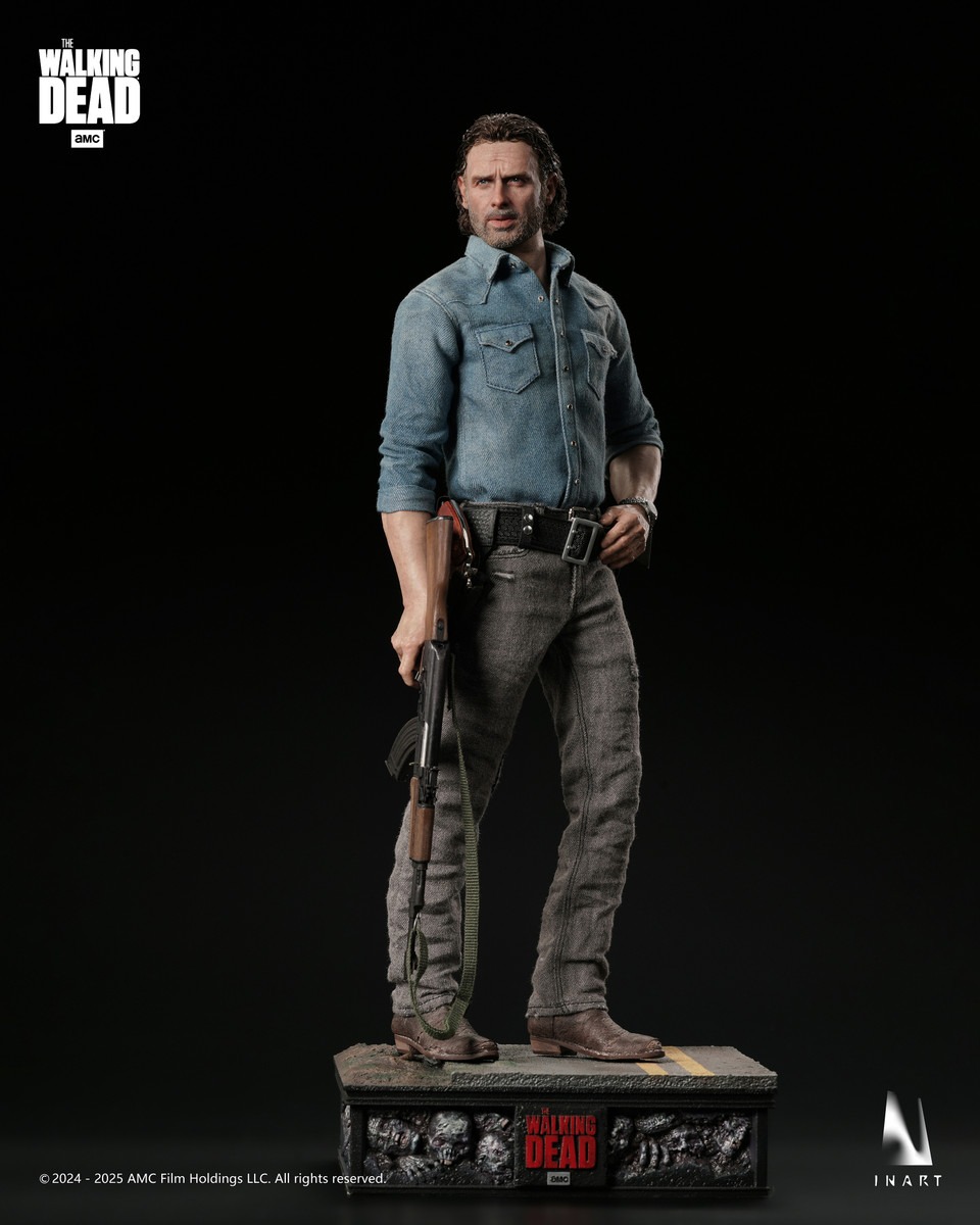 Pre order! INART Rick Grimes 1/6 Collectible Figure The Walking Dead Season 8