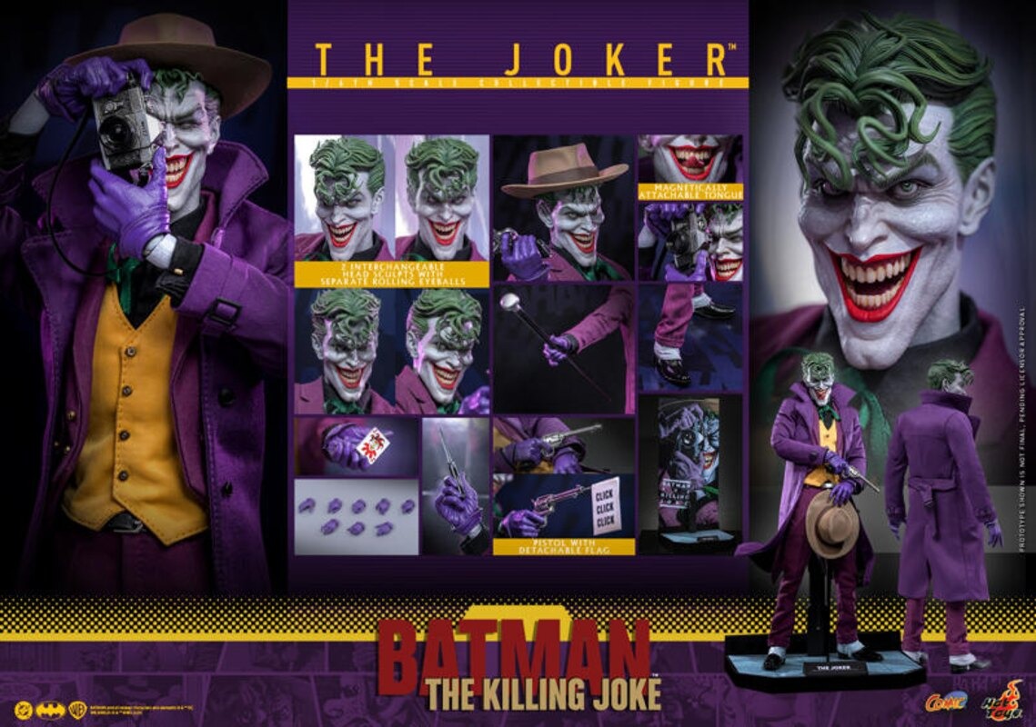 Pre order! Hot Toys CMS028 Batman: The Killing Joke The Joker 1/6 Scale Collectible Figure