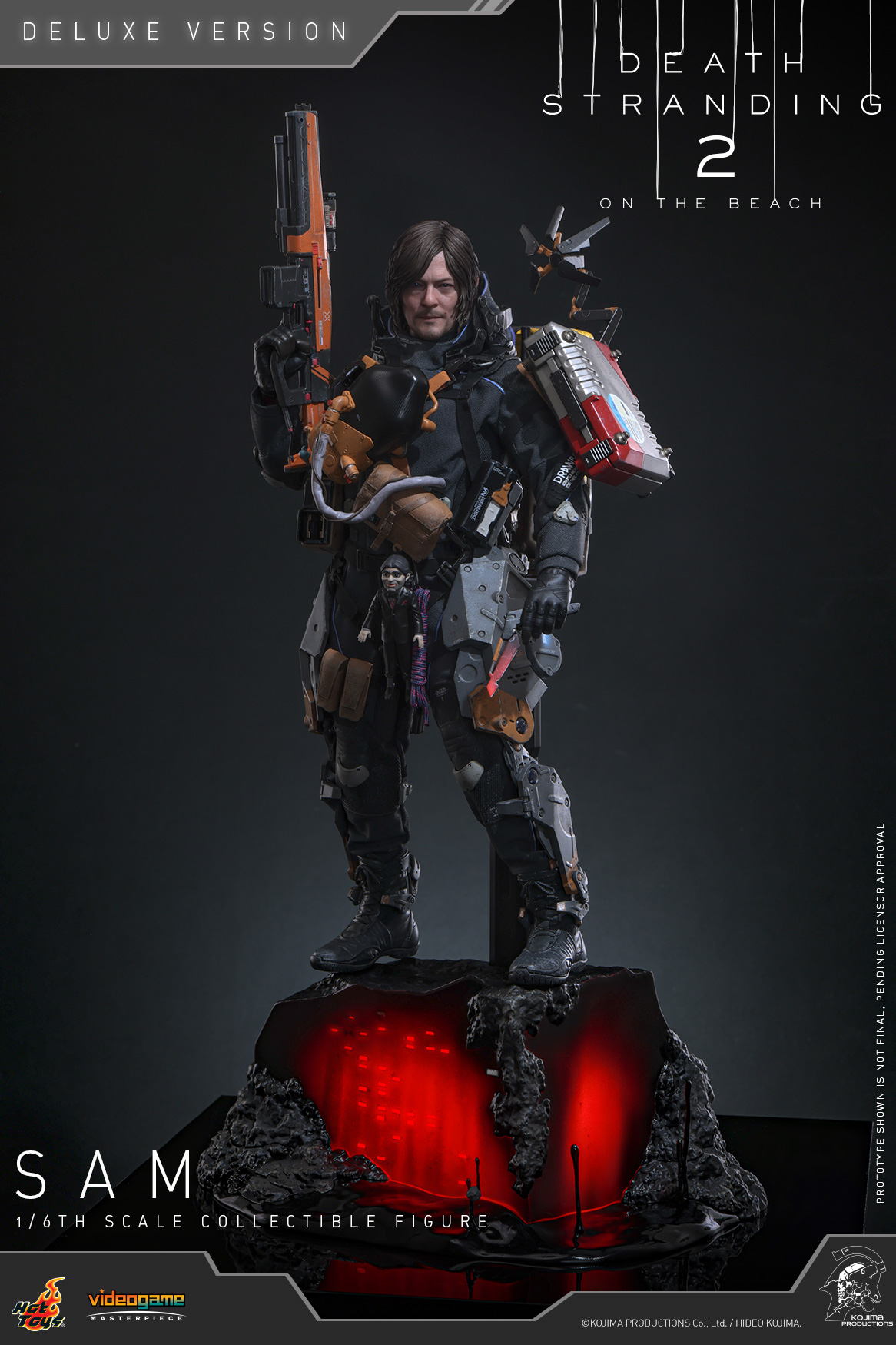 Pre Order! Hot Toys VGM76 Death Stranding 2: On the Beach Sam Deluxe (Sculpted version) 1/6 scale figure collectibles