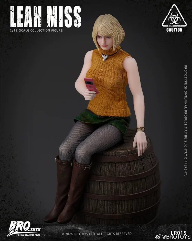 Pre order! BROTOYS LR015 Leah Miss Ashley resident evil 1/12 Action Figure