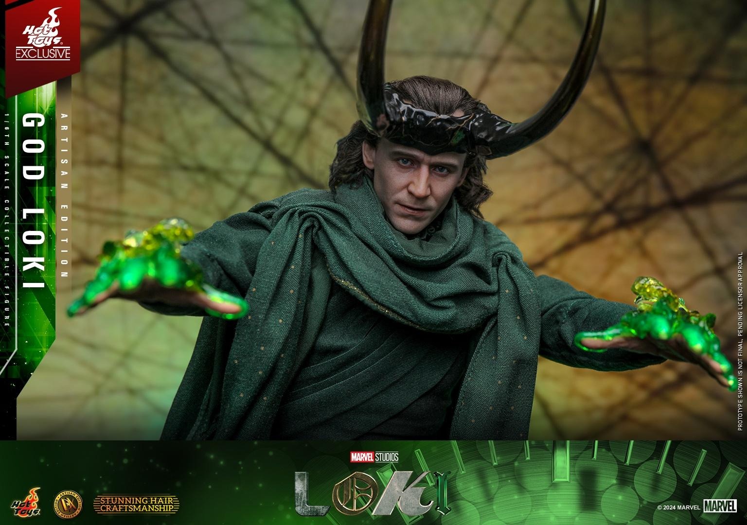 In stock! Hot Toys DX41AE Loki God Loki 1/6th Scale Collectible Figure (Artisan Edition) Limited Edition