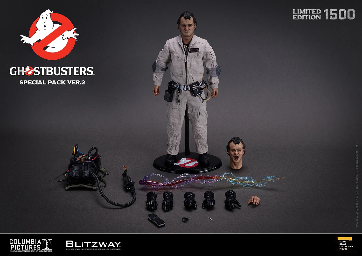 Pre Order! Blitzway Ghostbusters (Special Pack ver.2) + Special Gifts 1/6 figure