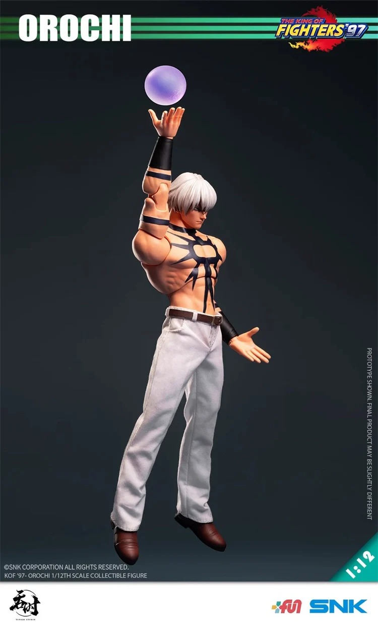 In stock! Tunshi Studio TS-015 KOF’97 OROCHI 1/12 Action Figure