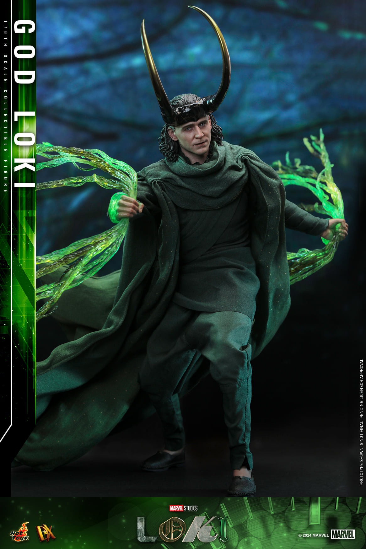In stock! Hot Toys DX40 Loki God Loki 1/6th Scale Collectible Figure