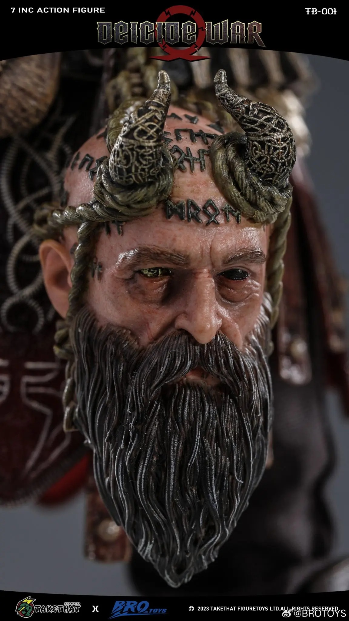 In stock! Brotoys Studio & TAKETHAT Studio TB001 God of War Kratos 1/12 action figure DELUXE EDITION