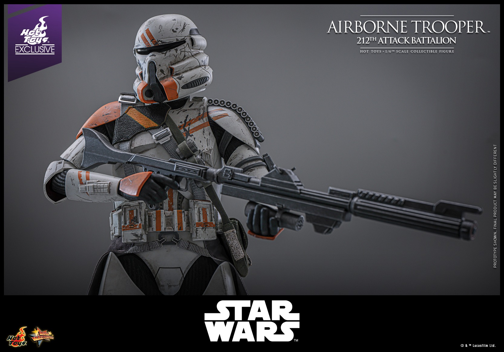 In Stock! Hot Toys Airborne Trooper (212th Attack Battalion) (MMS794) 1/6 Scale Figure