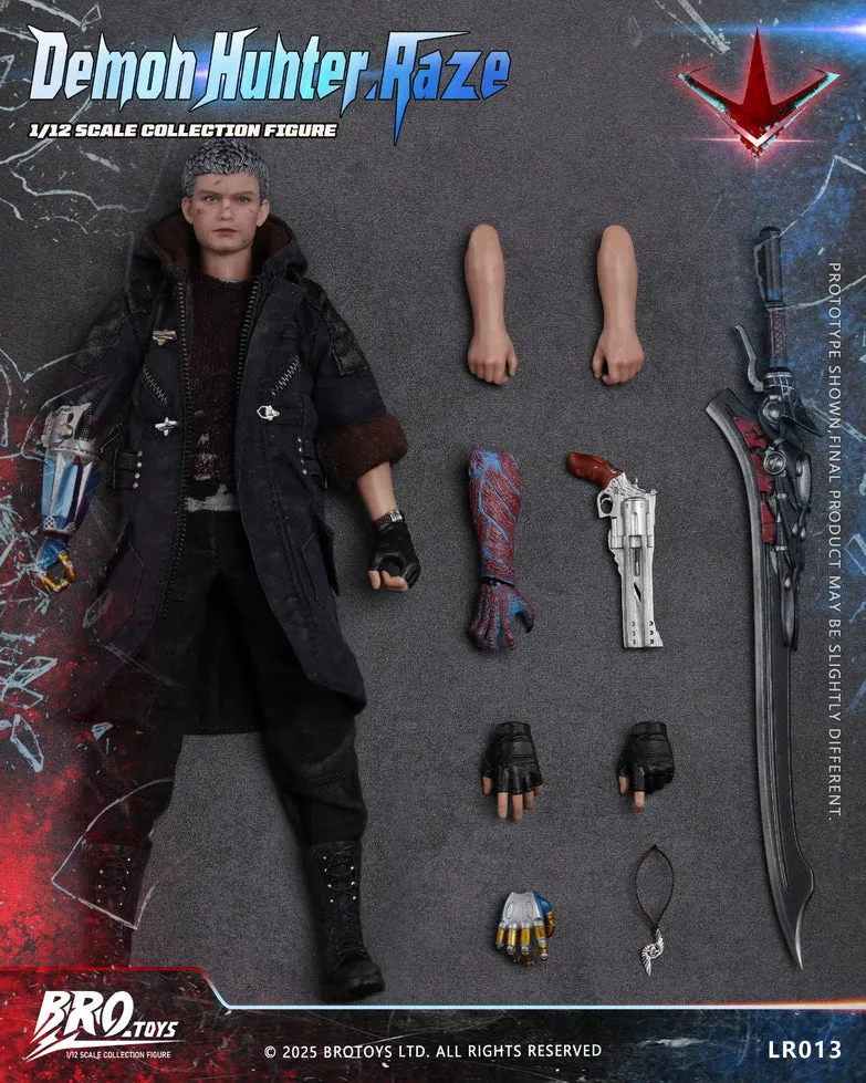 Pre-order! BROTOYS LR013 Demon Hunter Raze 1/12 Action Figure