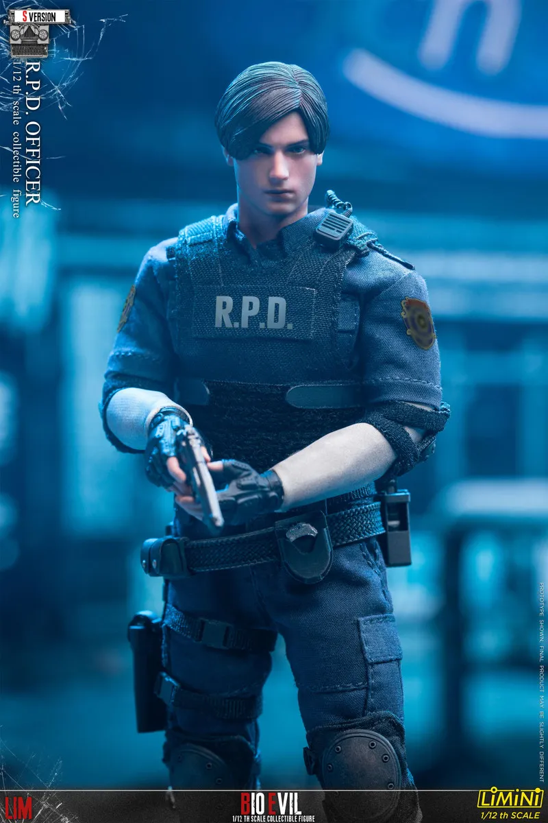 Reissue! Pre-order! LIMTOYS LIM007R.P.D Officer Version S 1/12 Scale Action Figure