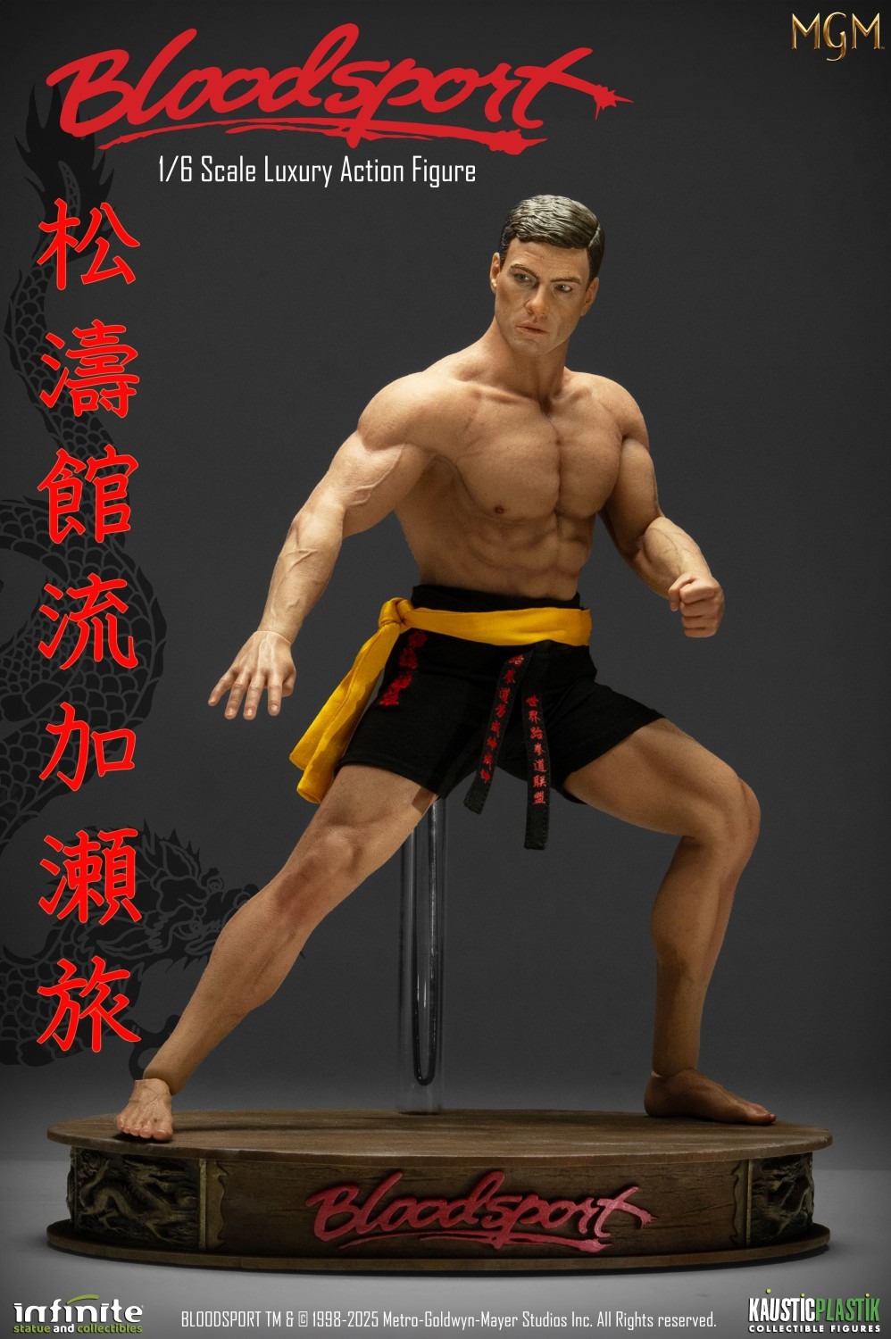 Pre Order! Bloodsport Frank Dux 1/6 Action Figure Standard Edition