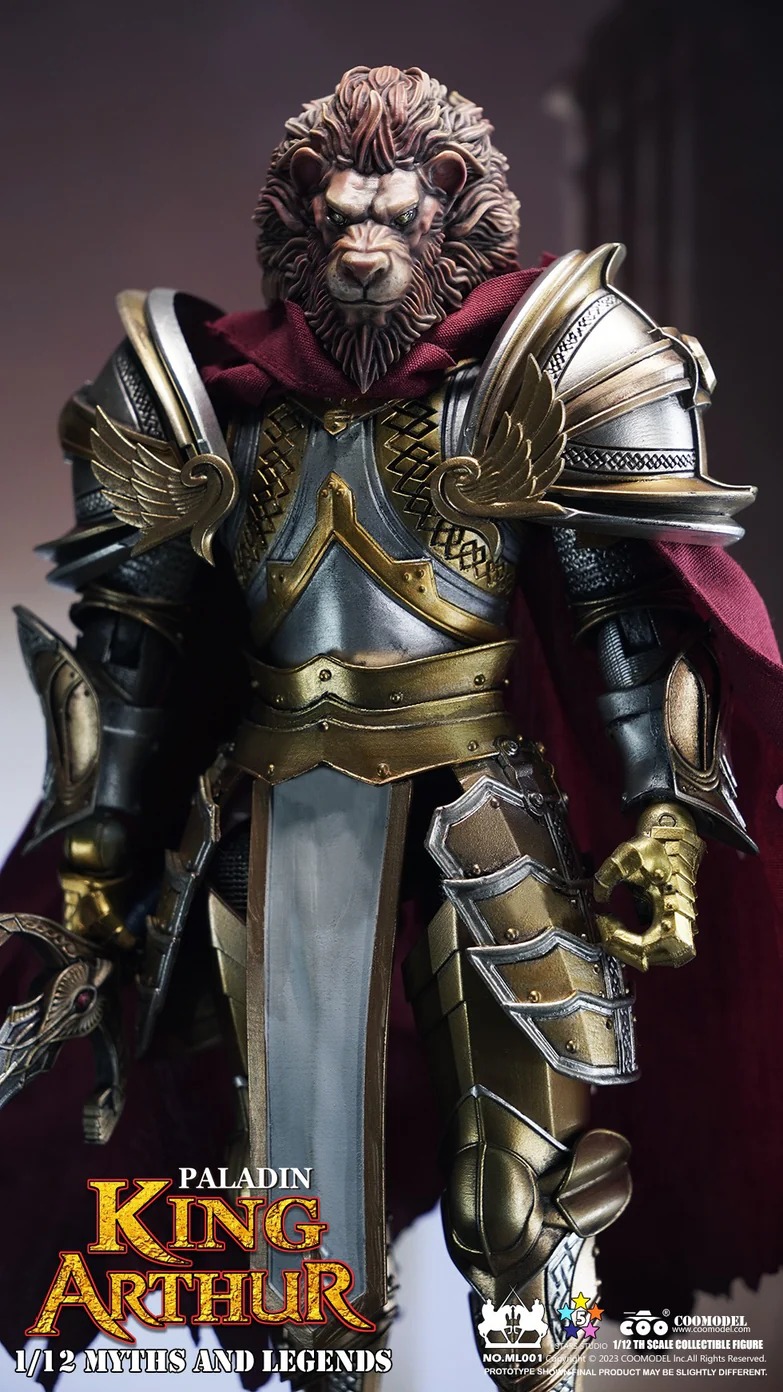 Pre-order! COOMODEL Myth and Legend ML001 King Arthur 1/12  action figure