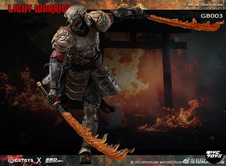 Pre-order! BROTOYS GB003 Light Warrior 1/12 action figure Deluxe version