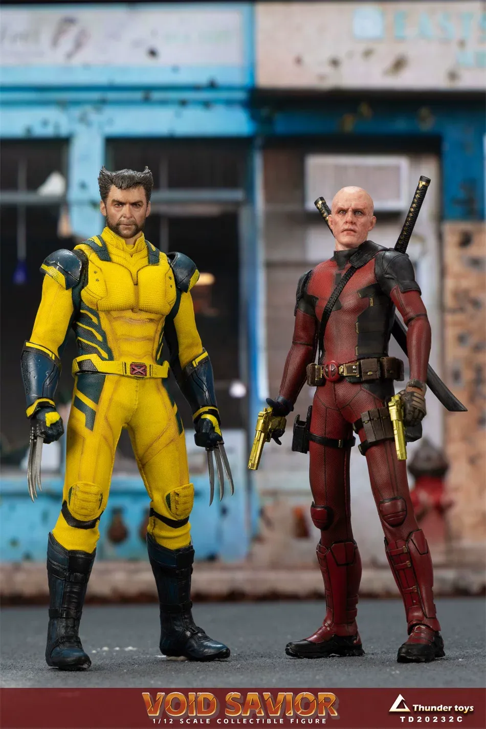 In stock! Thunder Toy TD20232 A/B/C Deadpool Wolverine 1/12 Action Figure