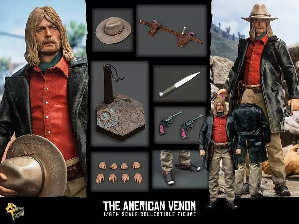 In stock! Master Team MTTOYS014 Red Dead Redemption 2 Micah Bell 1/6 Figure