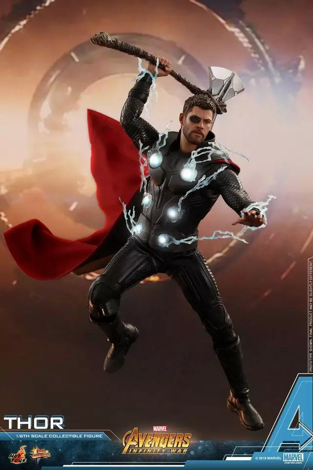 Hot Toys MMS474 Avengers 3 Infinity War Thor 1/6 God of Thunder Figure