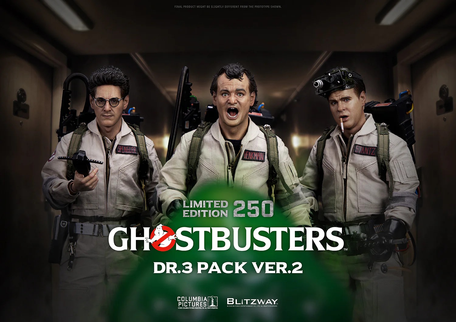 Pre Order! Blitzway Ghostbusters (Dr.3 Pack ver.2) 1/6 figure