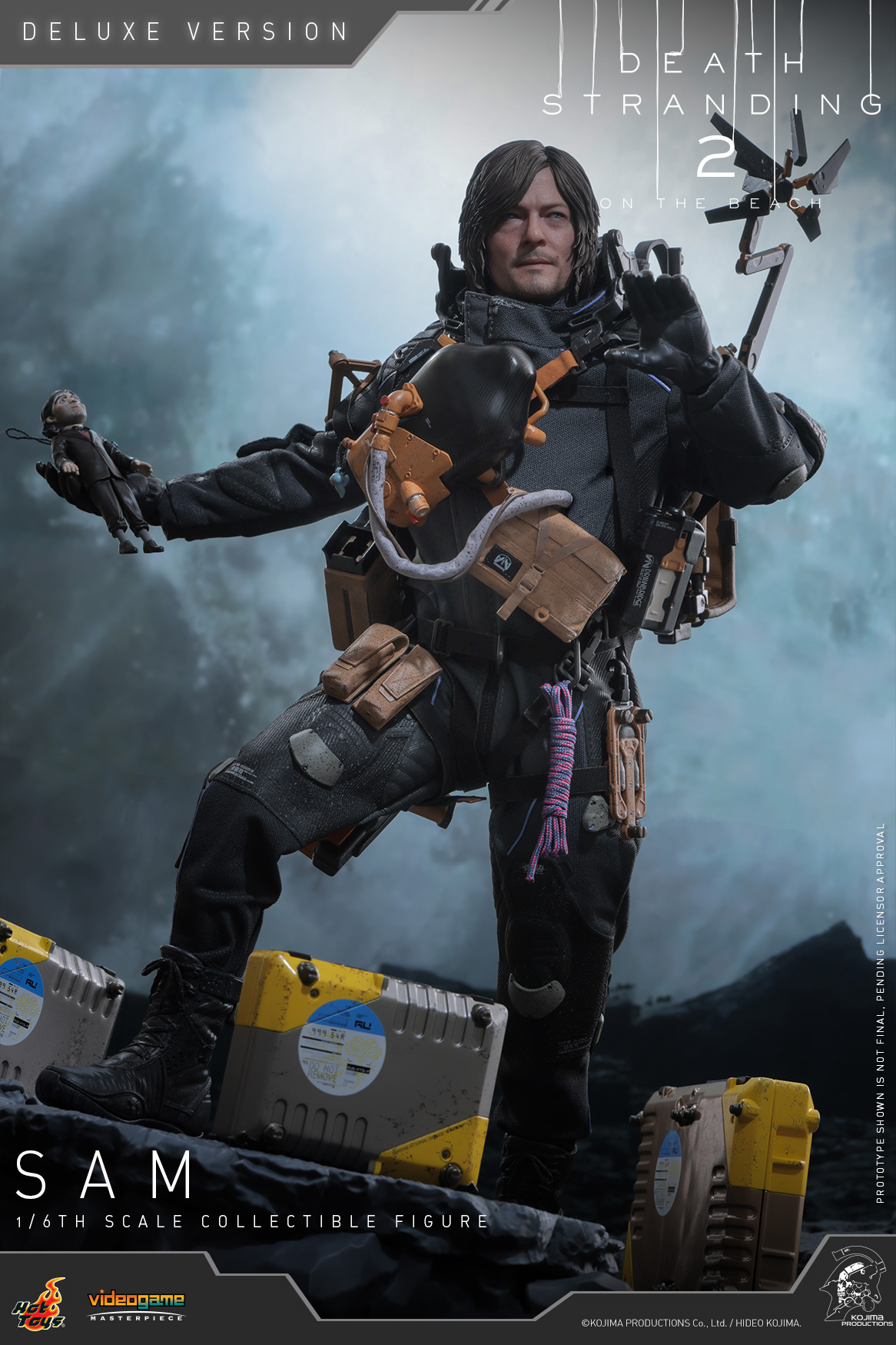 Pre Order! Hot Toys VGM76 Death Stranding 2: On the Beach Sam Deluxe (Sculpted version) 1/6 scale figure collectibles