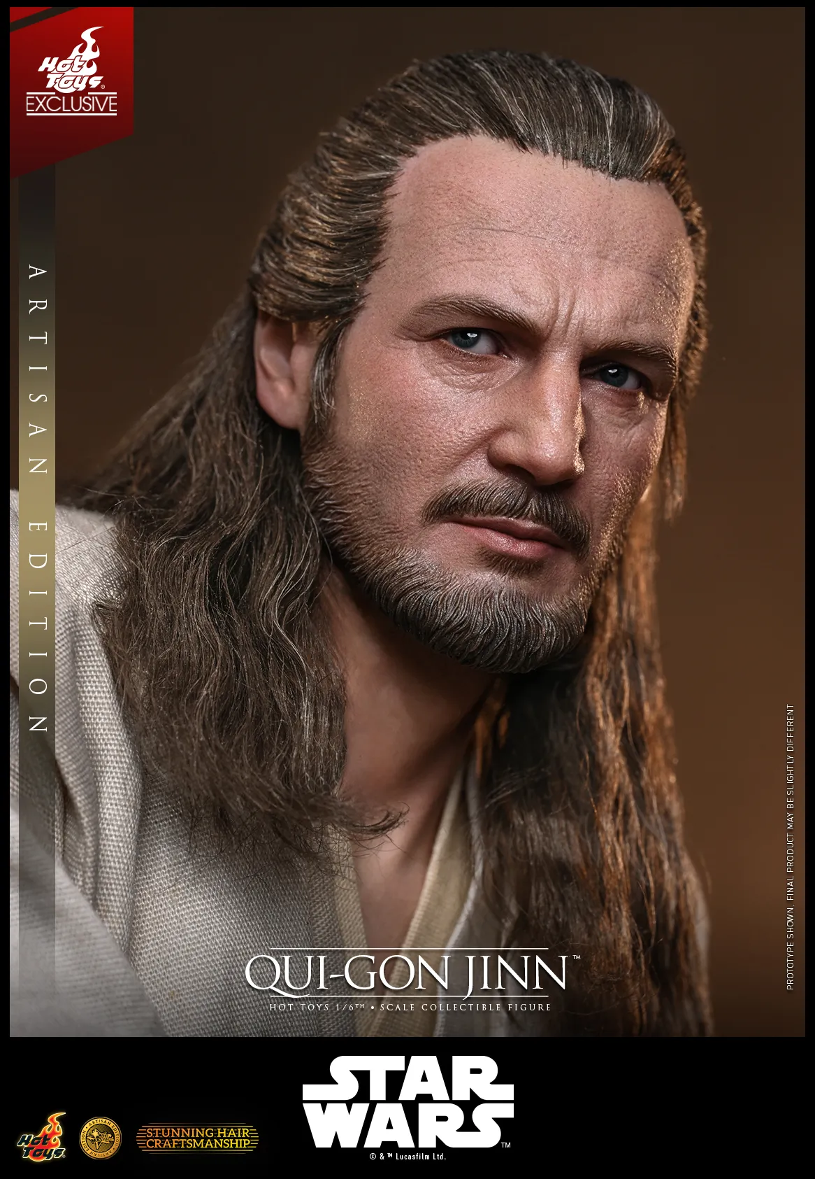 Pre order! Hot Toys MMS881AE Qui-Gon Jinn (Artisan Edition) Star Wars The Phantom Menace 1/6th Scale Collectible Figure