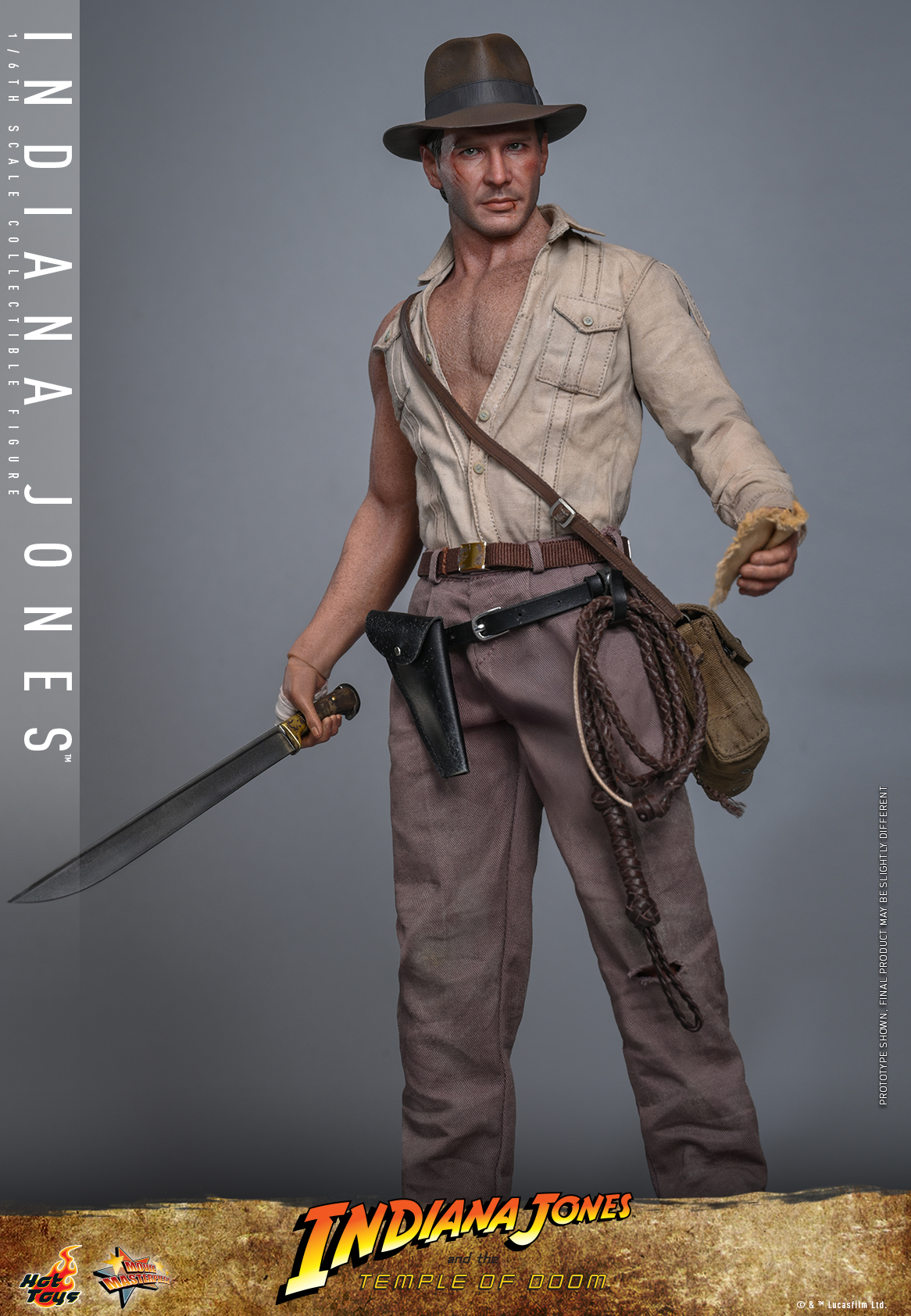 Pre order! Hot Toys MMS860 Indiana Jones (Temple of Doom) 1/6 Scale Collectible Figure