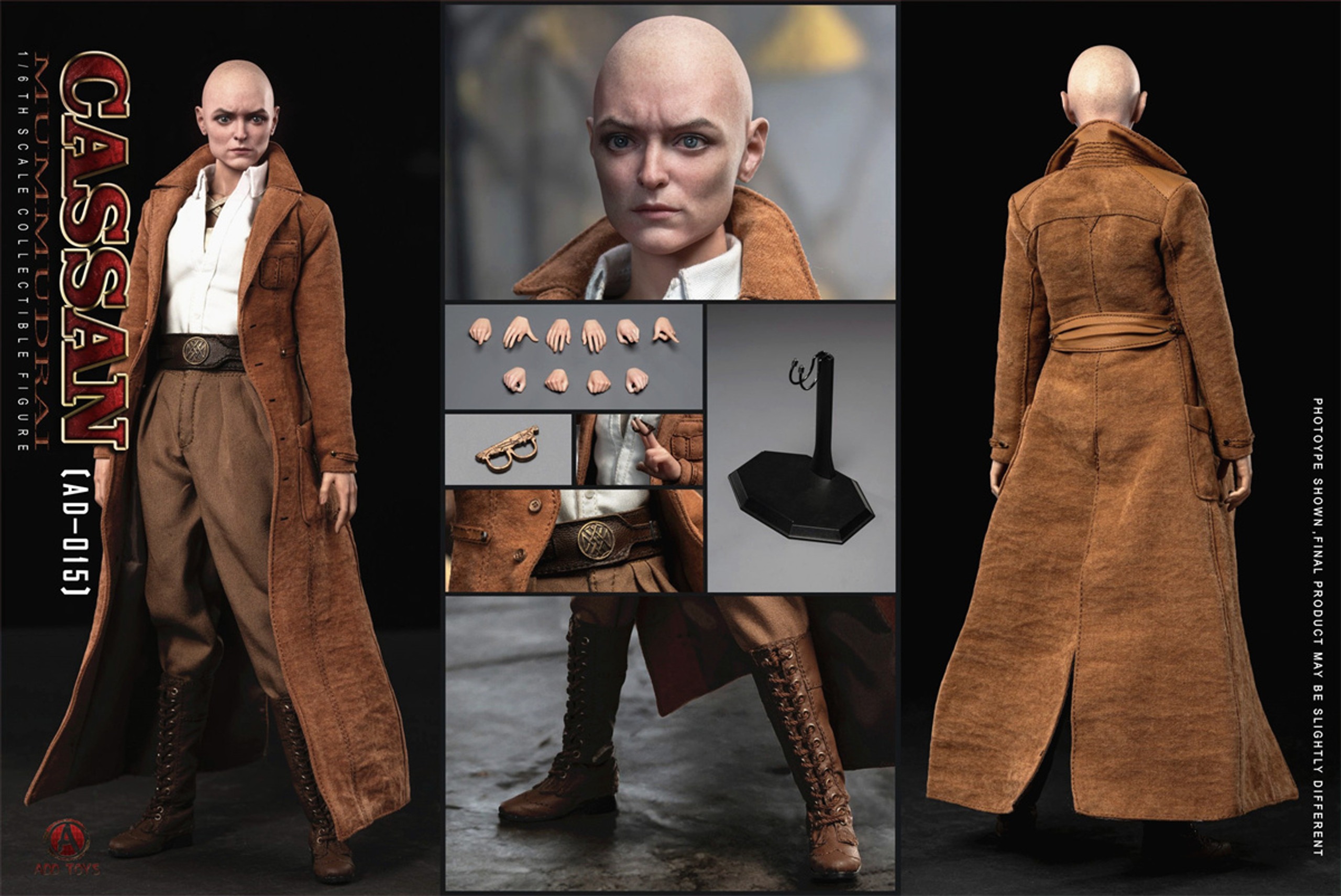 Pre order! ADD Toys AD-015 1/6 Scale Cassan Figure