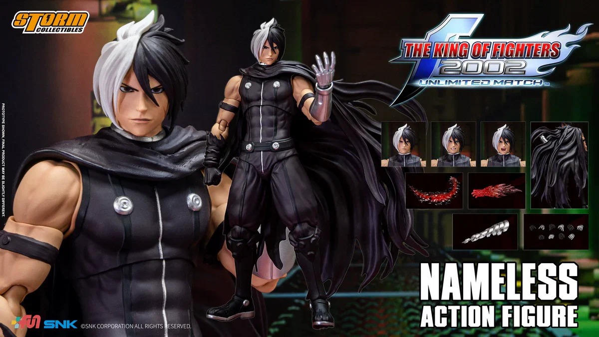 In stock! Storm Collectibles SKKF12 KOF 2022 Nameless 1/12 Action Figure